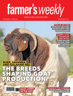 Cover of Farmers Weekly (South Africa)
