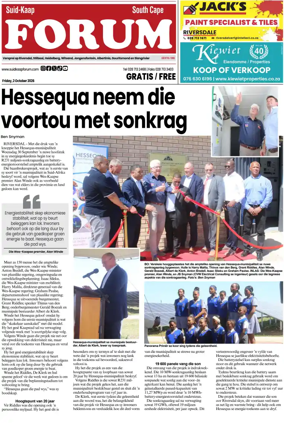 Cover of Suid-Kaap FORUM