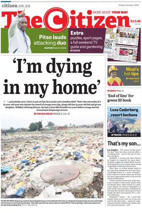 Cover of The Citizen (Gauteng)