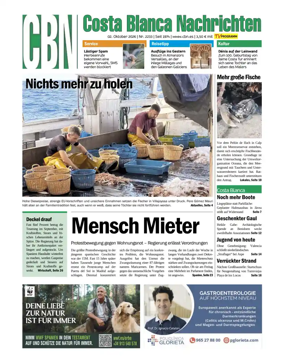 Cover of Costa Blanca Nachrichten