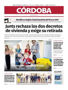 Cover of Diario Cordoba