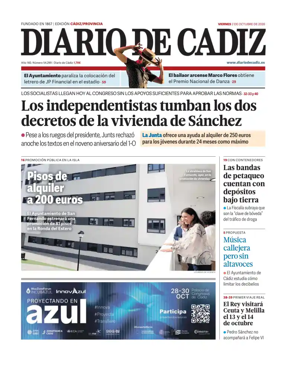 Cover of Diario de Cadiz