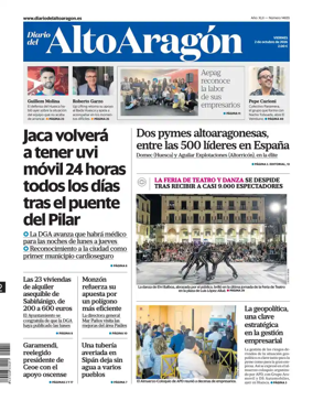 Cover of Diario del Alto Aragon