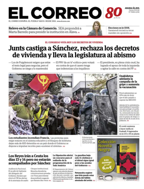 Cover of EL Correo (Alava)