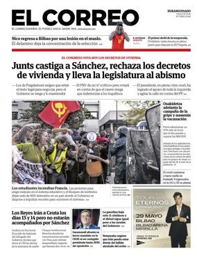 Cover of El Correo (Duranguesado)