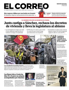 Cover of El Correo (Nervion-ibaizabal)