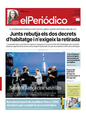 Cover of El Periodico - Catala