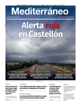 Cover of El Periodico Mediterraneo