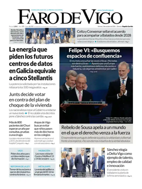 Cover of Faro de Vigo