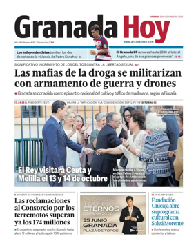 Cover of Granada Hoy