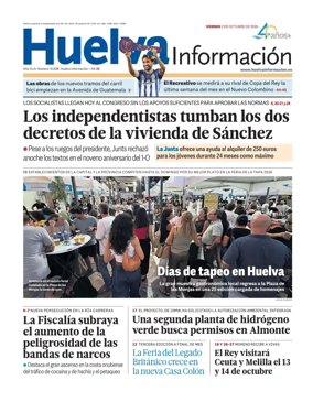 Cover of Huelva Informacion