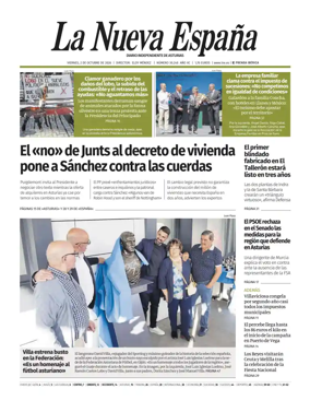 Cover of La Nueva Espana