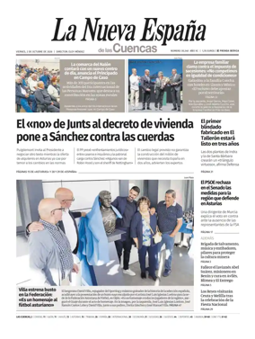 Cover of La Nueva Espana (Cuencas)