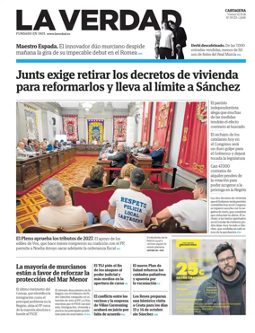 Cover of La Verdad_Cartagena