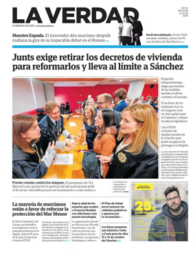 Cover of La Verdad_Murcia