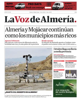 Cover of La Voz de Almeria