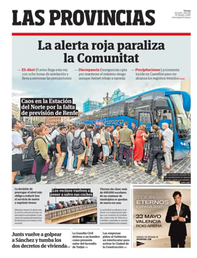 Cover of Las Provincias_(Valencia)