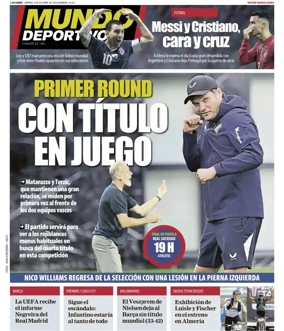 Cover of Mundo Deportivo (Bizkaia-Araba)