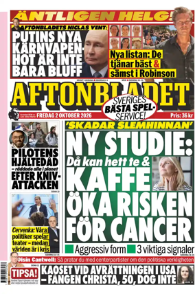 Cover of Aftonbladet