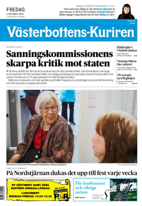 Cover of Vasterbottens-Kuriren