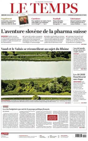 Cover of Le Temps