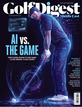 Cover of Golf Digest Middle East