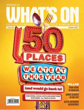 Cover of What's On (Abu Dhabi)