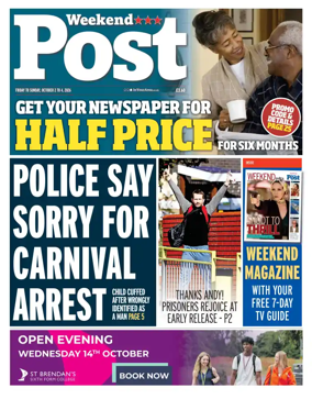 Cover of Bristol Post