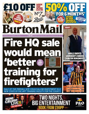 Cover of Burton Mail