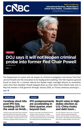 Cover of CNBC