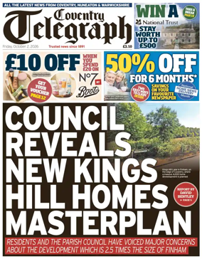Cover of Coventry Telegraph