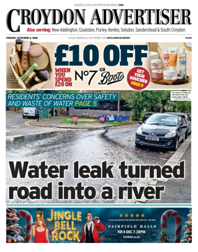 Cover of Croydon Advertiser