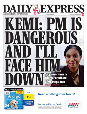 Cover of Daily Express