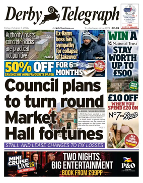 Cover of Derby Telegraph