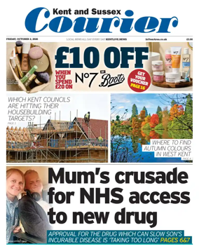 Cover of Kent & Sussex Courier