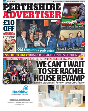 Cover of Perthshire Advertiser