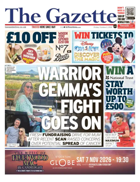 Cover of Teesside Evening Gazette
