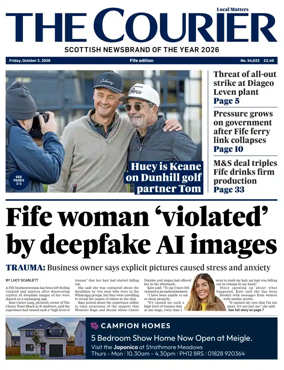 Cover of The Courier & Advertiser (Fife Edition)
