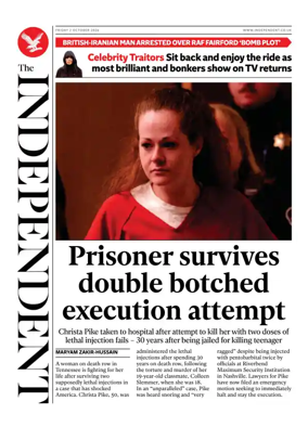 Cover of The Independent