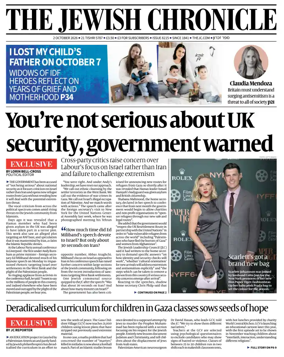Cover of The Jewish Chronicle