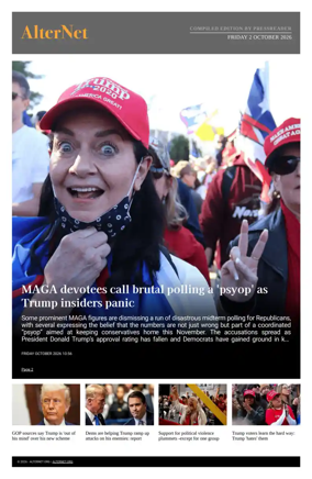 Cover of AlterNet