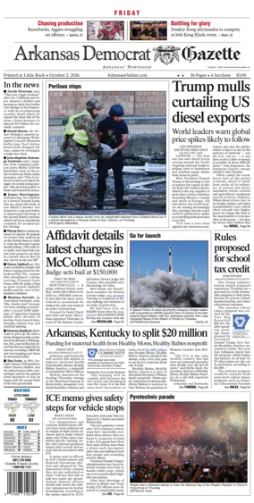 Cover of Arkansas Democrat-Gazette