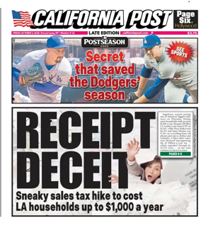 Cover of California Post