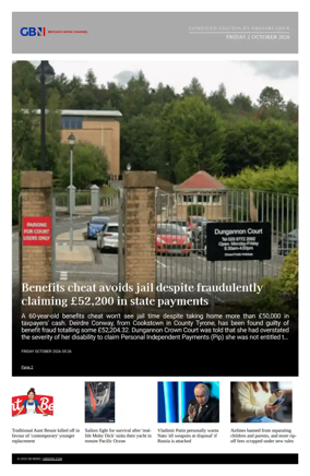 Cover of GB News UK