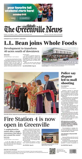 Cover of The Greenville News