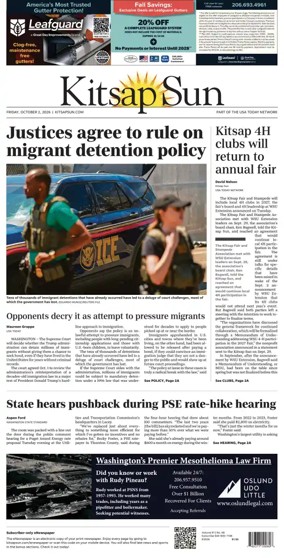 Cover of Kitsap Sun
