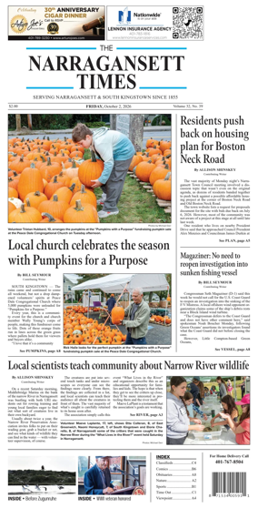 Cover of Narragansett Times