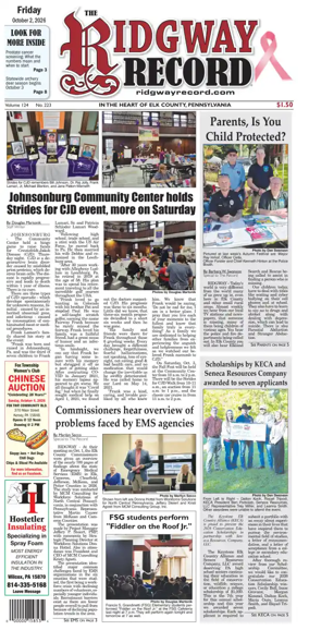 Cover of Ridgway Record