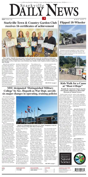 Cover of Starkville Daily News