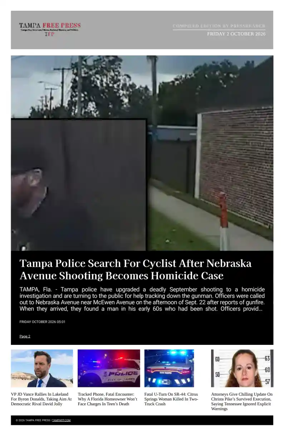 Cover of Tampa Free Press